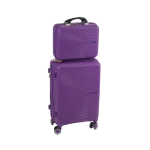 Xstrong 2Pcs Purple Travel Bag with Hand Bag