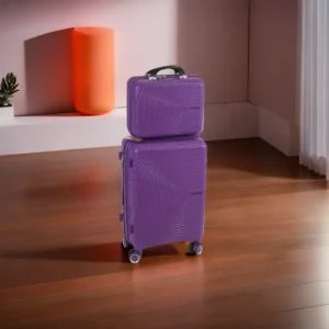 Xstrong Small Purple Travel Bag with Hand Bag1