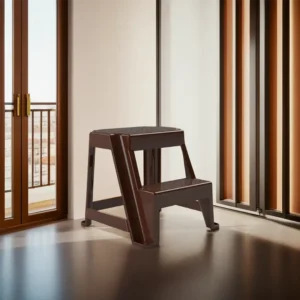 3M Plast Escabo 46×46x41cm Brown 2 Steps Multipurpose Ladder1