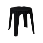 3M-Plast-Sephora-42x42x43cm-Black-Round-Plastic-Table 3M Plast Sephora 42x42x43cm Black Round Plastic Table