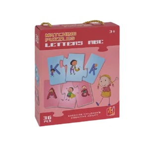 Alphabet letters 36pcs matching puzzles