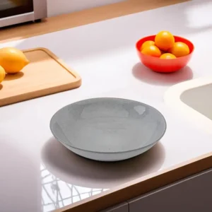 Dosthoff 22cm Deep Light Grey Deep Plate1