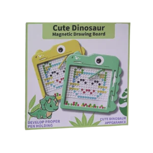 Educational dinosaur shape magnetic board