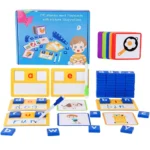 Educational Wooden Spelling Learning Board2