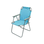 Foldable 50x45x80cm Aqua Fabric Outdoor Chair