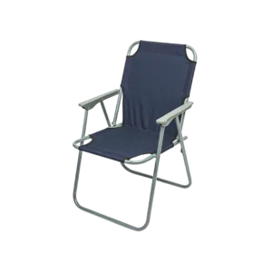 Foldable 50x45x80cm Navy Blue Fabric Outdoor Chair