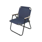 Foldable 50x50x80cm Navy Blue Outdoor Chair