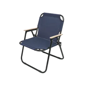Foldable 50x50x80cm Navy Blue Outdoor Chair