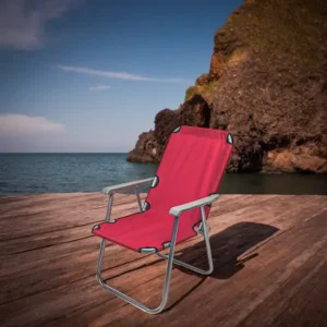 Foldable 56x48x85cm Red Outdoor Chair1