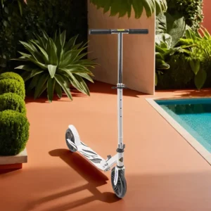 Folding Scooter 2 Wheels White2