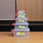 Freshlife 5Pcs Blue Storage Box Set