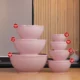 Freshlife 7pcs Pink Storage Box Set