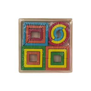 Geometric Wooden Puzzle