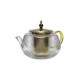 Glass 1200 Transparent Tea Pot With Side Handle