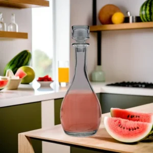 Glass 1200ml Elongated Neck Design Decanter1