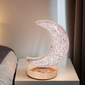 Golden 10x10x19cm Moon Touch Lambader1