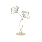 Golden 26cm Ginkgo Leaf Decor