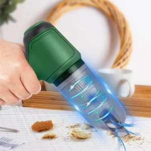 Handheld Green Electrical Vacuum Cleaner1