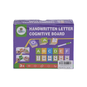 Handwritten letter cognitive board with pen