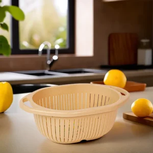 Hobbylife Beige Oval Strainer1