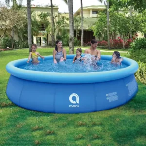 Jilong 4.50mx90cm Inflatable Top Ring Prompt Pool with Accessories1