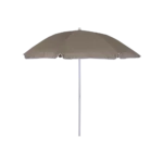 Outdoor 2m light brown beach umbrella