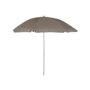 Outdoor 2m Light Brown Beach Umbrella