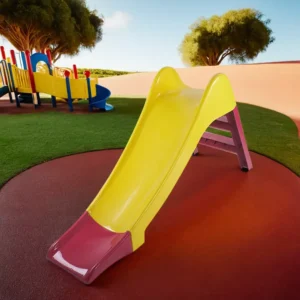 Playground 2 Stairs Yellow & Red Slide2