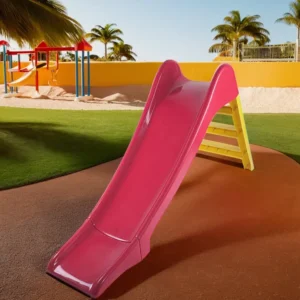 Playground 3 Stairs Red & Yellow Slide2