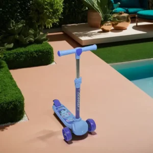 Scooter 3 Wheels Purple Cute Elephant1