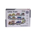 Wooden Animals Magnetic Little Train Set