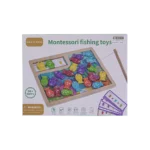 Wooden Montessori Fishing With Magnetic Hook