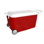 Everest 40l Red Ice Box With Wheels