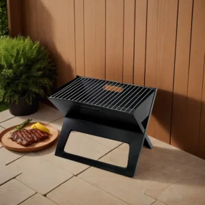 Foldable 46x30x37cm BBQ Grill1