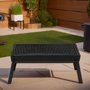 Foldable 60x22x32cm BBQ Grill1