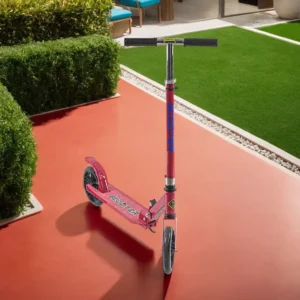 Folding 2 Wheels Red Scooter1