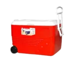 Glacier 120l Red Ice Box With Wheels