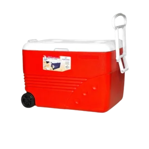 Glacier 120l Red Ice Box With Wheels