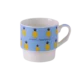 Happy Pineapple 320ml Blue Mug