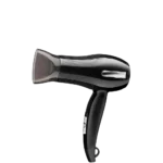 Kemey 1200watt Black Small Hair Dryer