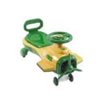 New Force 4 Wheels Green & Yellow Airplane