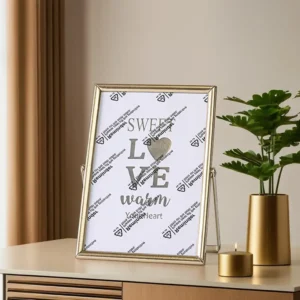 Rectangular 15x20cm Gold Photo Framea1