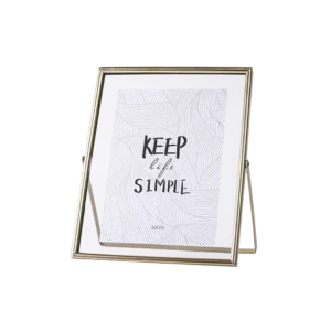 Rectangular 24cm Gold Photo Frame