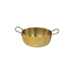 Stainless 16cm Gold Pot With Handles