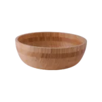 Wooden 30x10cm Round Bowl