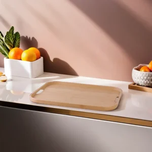 Wooden 40x28cm Rectangular Wooden Tray1