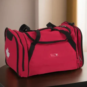 Bentley 63x29cm Red Sports Bag with Black Handles1