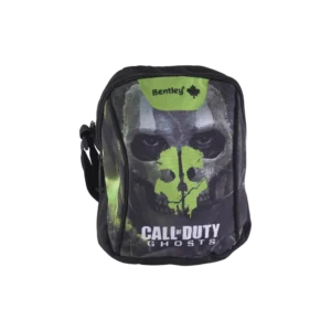 Bentley Call Of Duty Ghost Black 2 Zippers Lunch Bag