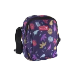 Bentley Flowers Design Purple 2 Zippers Lunch Bag