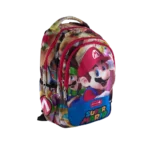 Bentley Super Mario Design 3 Zippers Backpack